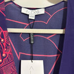 Alexis NWT  birmin 100% silk wrap tie crossover top blouse geometric print xs/s Photo 6