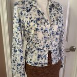 ZARA  Satin Button Front Blouse. Size L  Photo 11