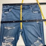 American Eagle  Super High Rise Jegging Destroyed Ripped Women’s Jeans Size 24 Photo 10