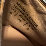 ALDO Gold Metallic Pointed Platform Loafers Size 6M Shiny Glitter Photo 8