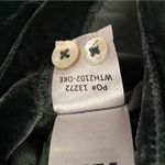 Genevieve Faherty Green Emerald Button Up Collar Relaxed Blouse Vintage Silk XL Photo 15