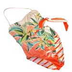 Trina Turk One Piece Reversible Swimsuit Costa de Prata Bandeau Size M/L Resort Photo 7