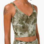 Lululemon ‎ Women’s 6 Align Tank Top Diamond Dye
Light Sage Army Green Olive New Photo 0