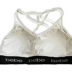 Bebe Cage Back Lounge Womens Bra (NWT) SZ L Photo 0