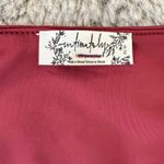 NWOT Intimately Free People Bodysuit XS Drape Cowl Neck First Choice Wild Ginger Red Photo 4