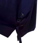 Karen Millen  oversized Deep Blue Poncho Photo 3