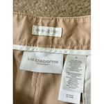 Liz Claiborne  Shorts Womens 8 Khaki Beige Pleated Front Pockets Photo 5