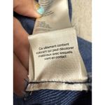 Anthropologie PILCRO  Flounced Tunic Dress Chambray Fray Hem L Photo 8