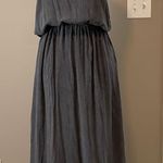 Betro Simone Distressed Grey Maxi Dress Photo 0