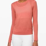 Lululemon Breeze By Long Sleeve Squad, Copper Clay Photo 0