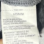 Under Armour  Womens Sz. Medium Oversized UA Rival Cropped Heather Gray Hoodie Photo 4