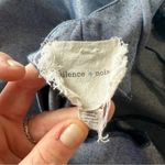 Anthropologie Silence & Noise Chambray Denim Cold Shoulder small Photo 2