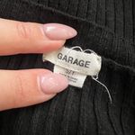 Garage Black Shoulder Cut Outs Sweater Photo 4