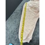 Vintage Rafael Peach Textured Sweatshirt Top L Embellished Rhinestone Floral Size L Photo 5