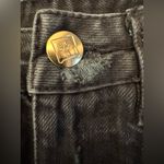 Ksubi  Hi & Wasted Skirt Black Wash Posh Blasted Womens Pencil Mini Skirt Size 25 Photo 11