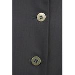 EMANUEL UNGARO Brown 100% Wool PANTS SUIT Military Style 6/40 '70s Korea Women 6 Photo 1