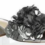 Charles David  Womens Victorious Silver Heels Size 5M Photo 0