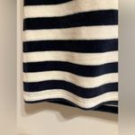 Madewell  Velour Navy Striped Tee Dress Womens‎ Size Small Photo 6