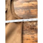 Ralph Lauren A8 Lauren  Suede Tan Utility Vest Size Small Zip Front Pockets Photo 2
