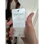 CAbi NWT  #4588 Women's Cream Brown Trophy Reversible Midi Dress Size Medium Photo 6