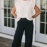 These Three Boutique MIOU MUSE Black Wide Leg Denim Pants Photo 2