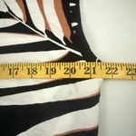 Nine West  Top Palm Leaf Sleeveless Drawstring Tropical Hawaiian Coconutgirl Lg Photo 6