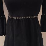 Kenar  Black Bell Sleeve Sweater with Stud
Embellishments Photo 6