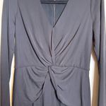 Ralph Lauren Lauren  Surplice Jersey Dress Photo 2