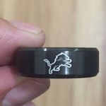 Detroit Lions Black Ring Photo 0