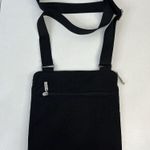 Baggallini  The Pocket Slim Crossbody Bag Women Small Purse Shoulder Black Nylon Photo 4