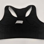 Nike Black Dri-Fit Racerback Swoosh Sports Bra Size Small Photo 2