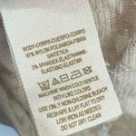 Free People  Intimately Lace Cream 3/4 sleeve Square Neck Top W1455 Sz M Photo 3