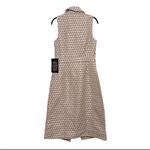 Tuckernuck Ocean Spray Cheyenne Dress Size XXL NWT Geo Print Belted Midi Blue Photo 7