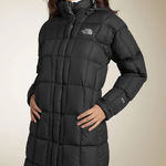 The North Face Metropolis Black Down 600 insulated long length parka jacket Photo 0