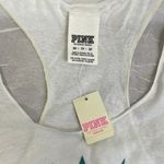 ☀️NWT Victoria’s Secret PINK White Fringe Tank Top Dress Pineapple Sunglasses XS Photo 14