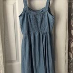 J.Crew 100% cotton denim mini dress, women size small Photo 3