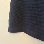 Waverly Grey Anthropologie Lena navy blue overlapping mini skirt size 4 Photo 6
