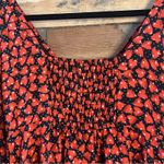 Disney Alice Through The Looking Glass Heart Print Cold Shoulder Dress Size XS Photo 8