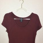 Nina Leonard  Maroon Midi Dress Size M Photo 1