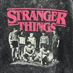 Netflix Stranger Things Squad Cotton Mineral Wash TV  Graphic Tee Tshirt Womans M Photo 3