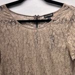 EXPRESS  Lace Top Large Floral Sheer Cover Up Feminine Resortwear Travel Vacation Photo 2