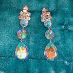 Prom / Pageant Earrings Blue Photo 1