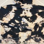 Kensie  Women’s Ivory & Black Tie Dye Hooded Sweatshirt - Size S Photo 6