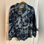 Pilcro  Anthropologie The Cate Classic Tie Dye Button
Down Shirt Photo 1