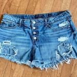Lucky Brand Cut Off Denim Plus Size Shorts Size 14/32 Photo 2