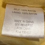 Modcloth  Inclined to Impress Bold Yellow Floral Print Dress Cottagecore Sz Large Photo 12