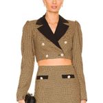 Majorelle Ariana Blazer in Black & Copper Photo 0