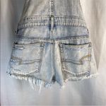 American Eagle Outfitters Be Still My Heart 1-piece Blue Denim Jumper size small Photo 15