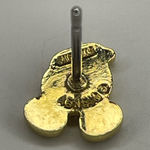 Disney Mickey Minnie Mouse Earrings Gold Plated Over Sterling Stud Earrings Photo 2