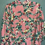 Reyn Spooner Vintage Hawaiian Floral Rayon Camp Shirt Hawaii Tropical Shirt Pink Size XXL Photo 3